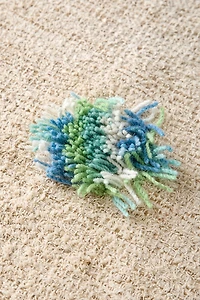 Polka Dot Shaggy Tufted & Woven Rug