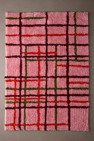 Wooly Boucherite Shaggy Tufted Rug