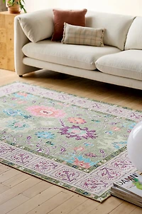 Una Floral Printed Rug