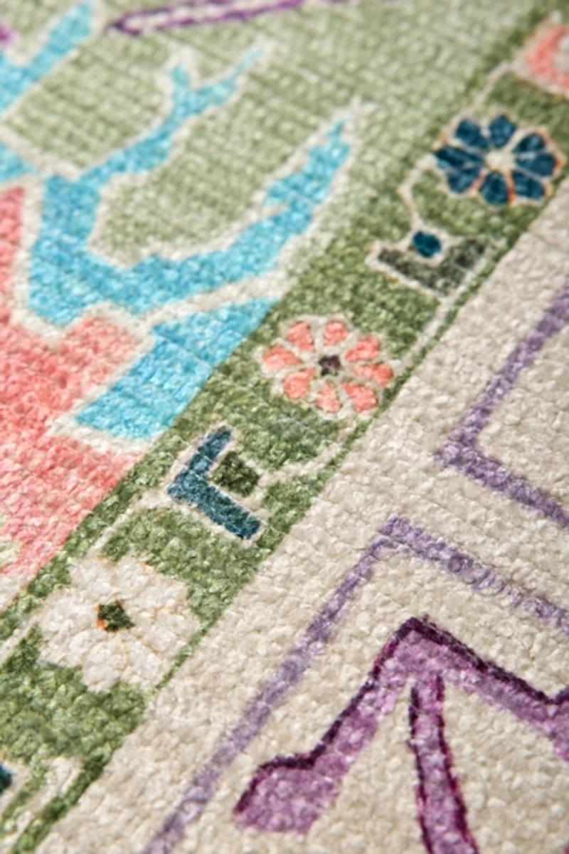 Una Floral Printed Rug
