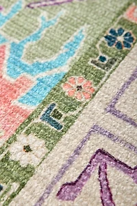 Una Floral Printed Rug