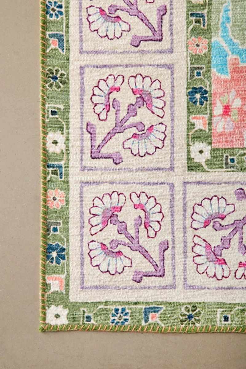 Una Floral Printed Rug