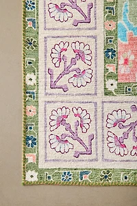 Una Floral Printed Rug