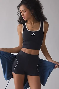 adidas Stadium Scoop Neck Cropped Tank Top