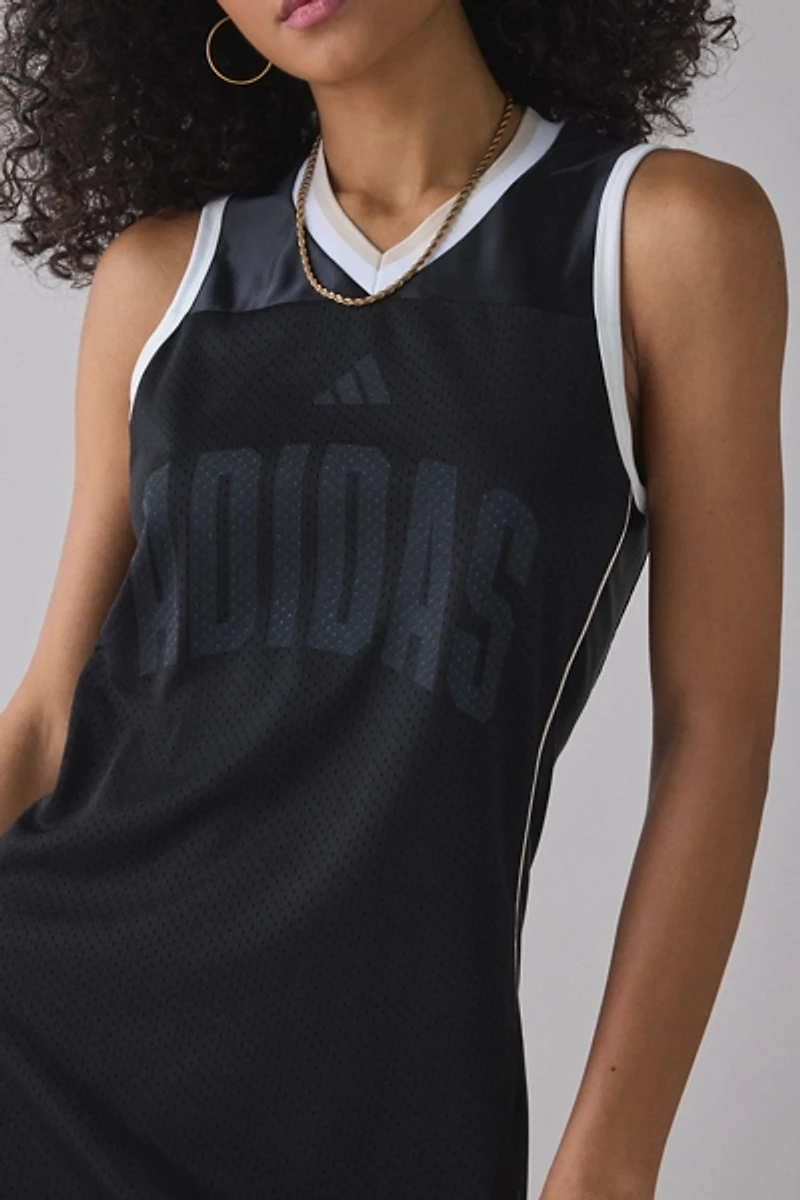 adidas Stadium Sleeveless Mesh Mini Dress