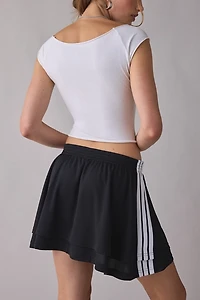 adidas House Of Tiro Layered Mini Skirt