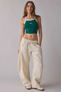 adidas Color Pop Cropped Racerback Tank Top