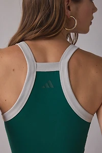 adidas Color Pop Cropped Racerback Tank Top