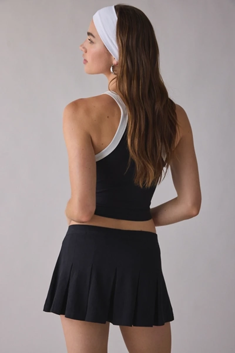 adidas Color Pop Pleated Mini Skirt