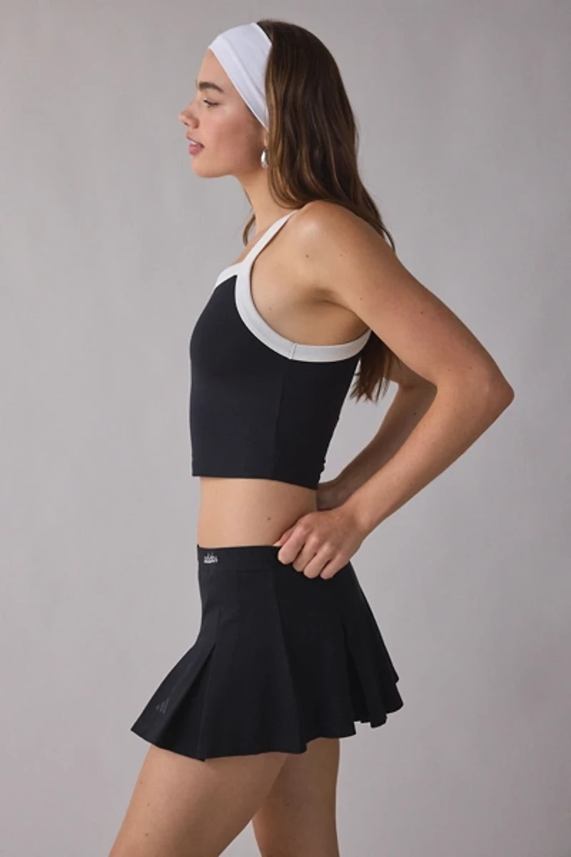 adidas Color Pop Pleated Mini Skirt