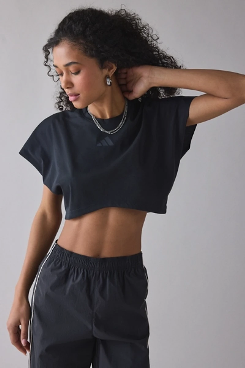 adidas Power Workout Cropped Tee