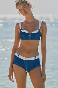 Lola Baia The Jean Boyshort Bikini Bottom