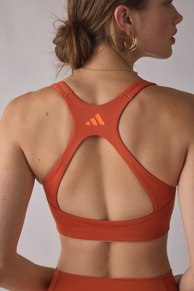 adidas Optime Workout 3-Stripes Sports Bra
