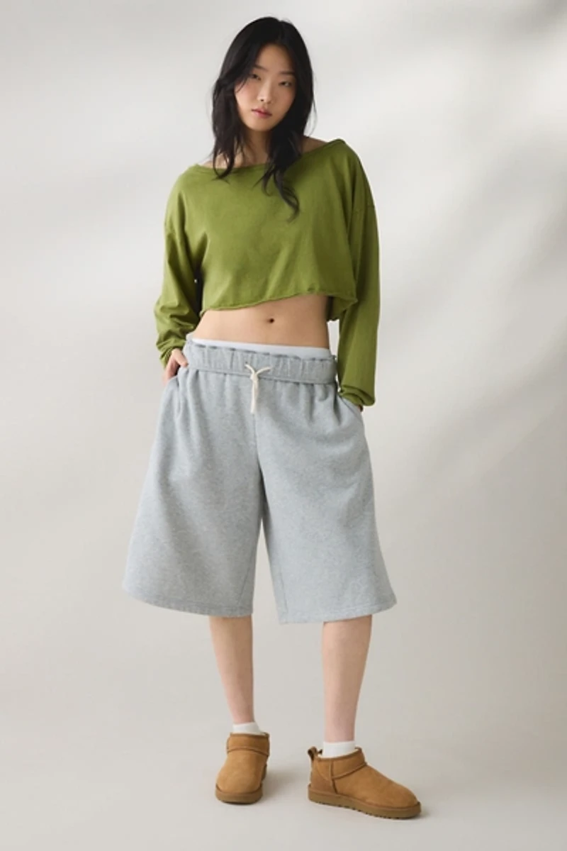 Out From Under On The Move Off-Shoulder Long Sleeve Tee