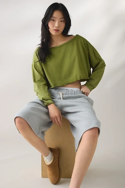 Out From Under On The Move Off-Shoulder Long Sleeve Tee