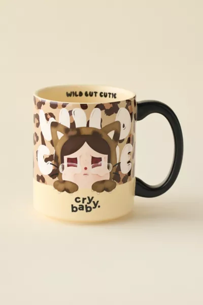 POP MART CRYBABY Wild But Cutie Series Ceramic Mug