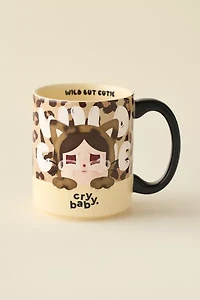 POP MART CRYBABY Wild But Cutie Series Ceramic Mug