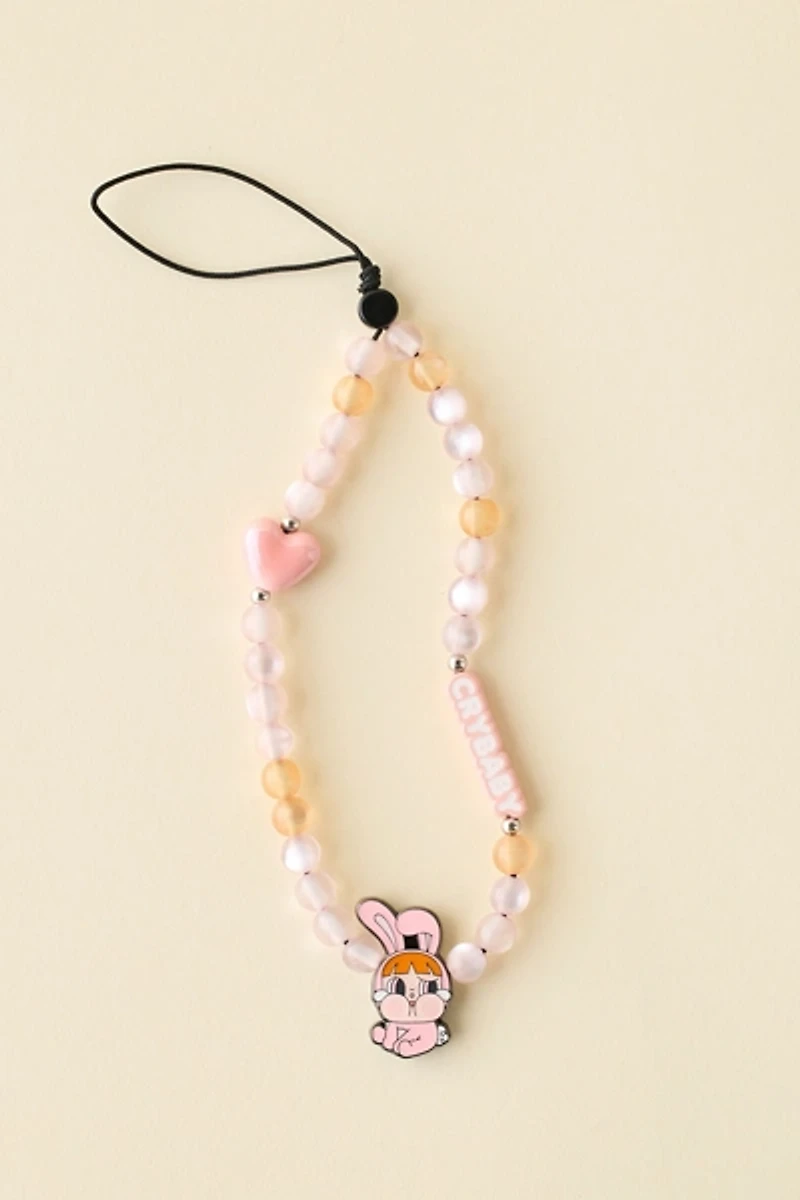 POP MART CRYBABY X Powerpuff Girls Series Blind Box Phone Charm