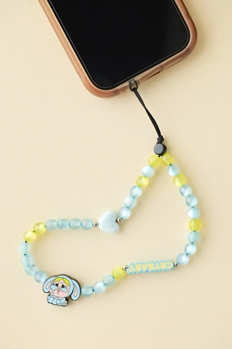 POP MART CRYBABY X Powerpuff Girls Series Blind Box Phone Charm