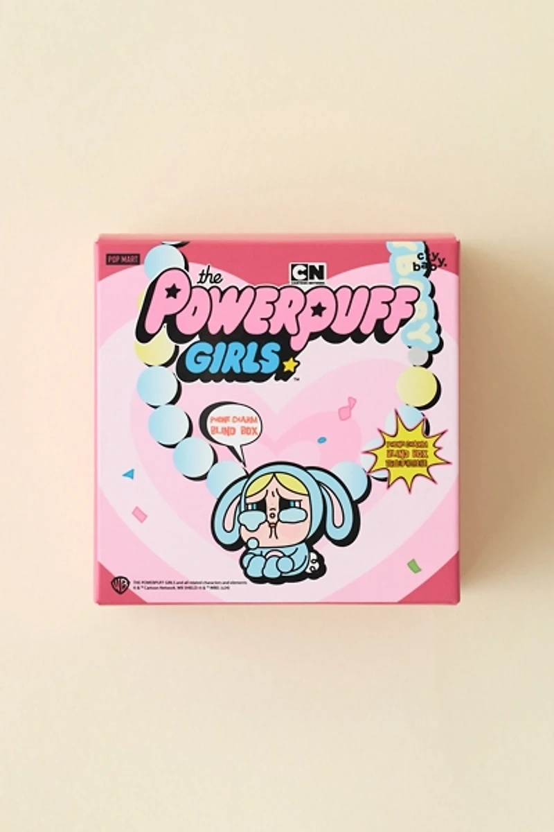 POP MART CRYBABY X Powerpuff Girls Series Blind Box Phone Charm