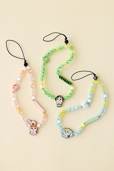 POP MART CRYBABY X Powerpuff Girls Series Blind Box Phone Charm