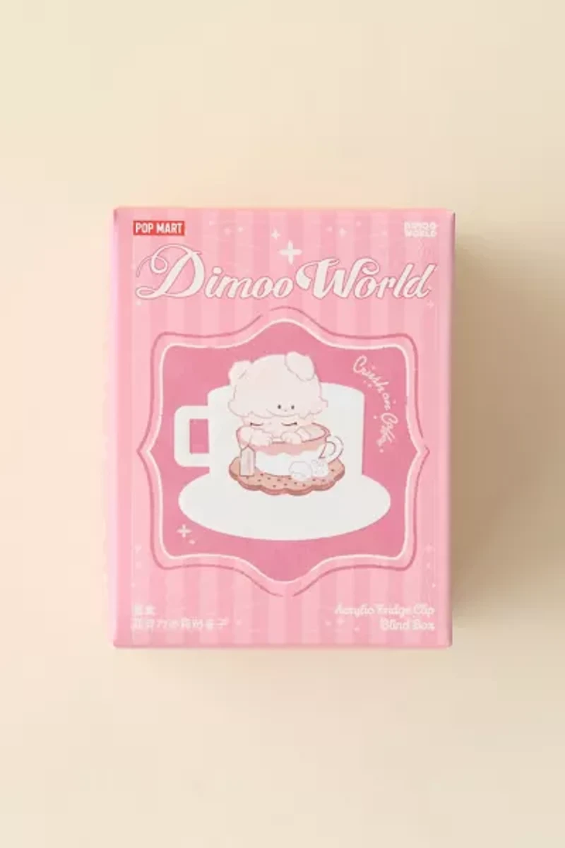 POP MART DIMOO Crush On Coffee Series Blind Box Fridge Magnet Clip