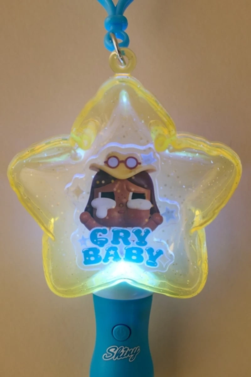 POP MART CRYBABY Shiny Shiny Series Luminous Blind Box Pendant Keychain