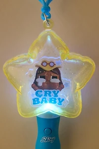 POP MART CRYBABY Shiny Shiny Series Luminous Blind Box Pendant Keychain