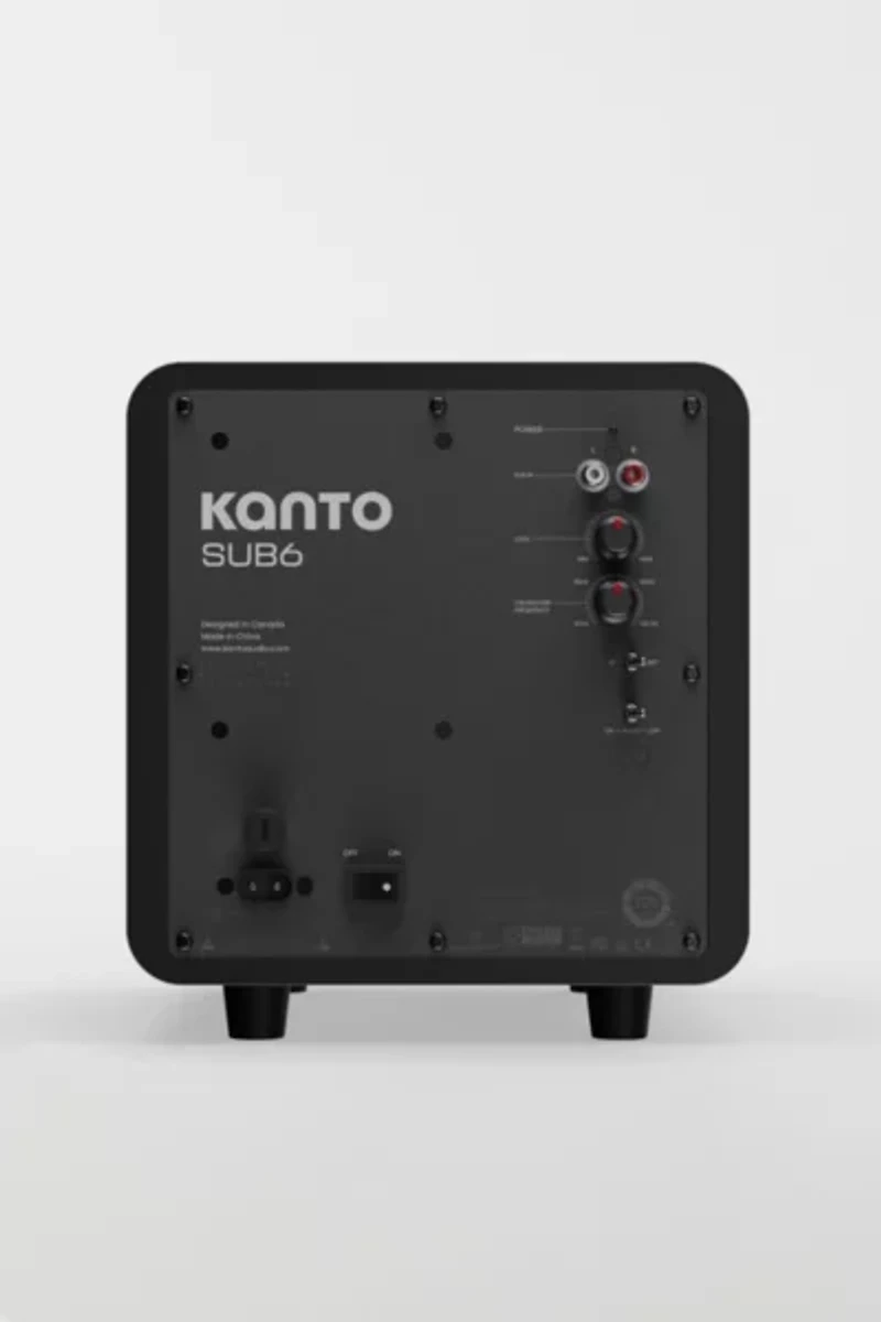 Kanto SUB6 6 In Sealed Powered Subwoofer