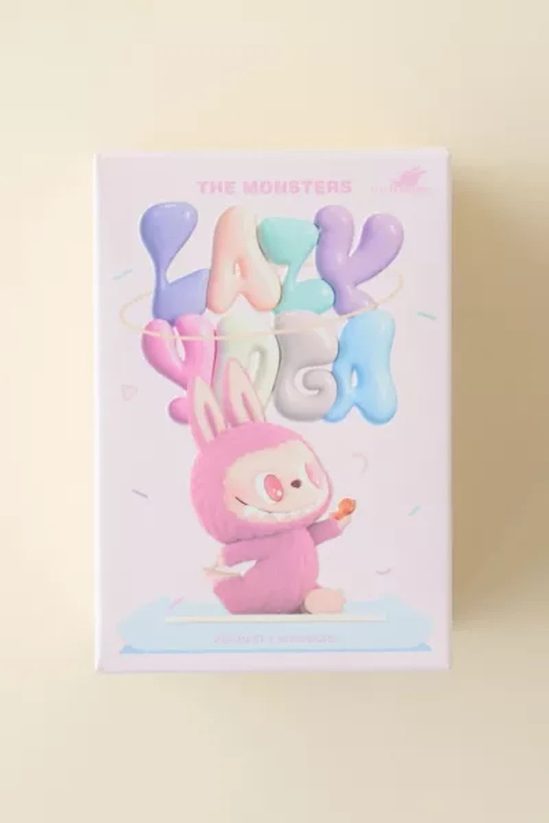POP MART The Monsters Labubu Lazy Yoga Series Blind Box Series