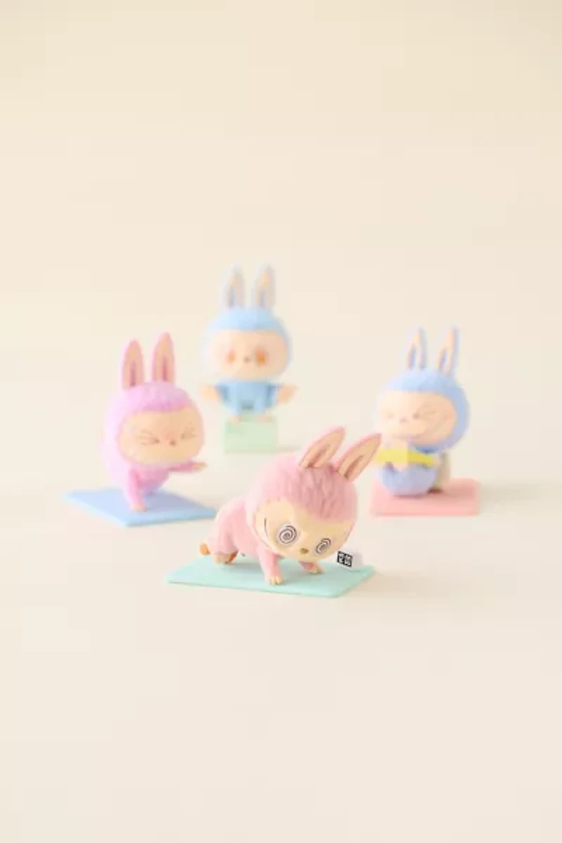 POP MART The Monsters Labubu Lazy Yoga Series Blind Box Series