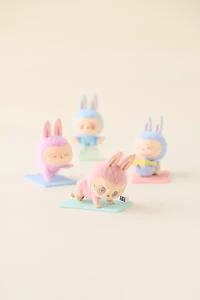 POP MART The Monsters Labubu Lazy Yoga Series Blind Box Series