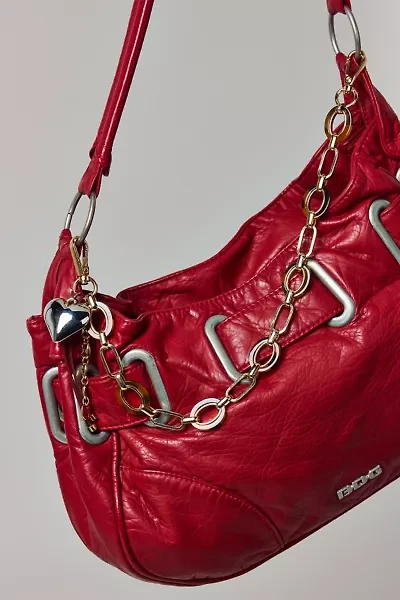 Circle Tort Draped Bag Chain