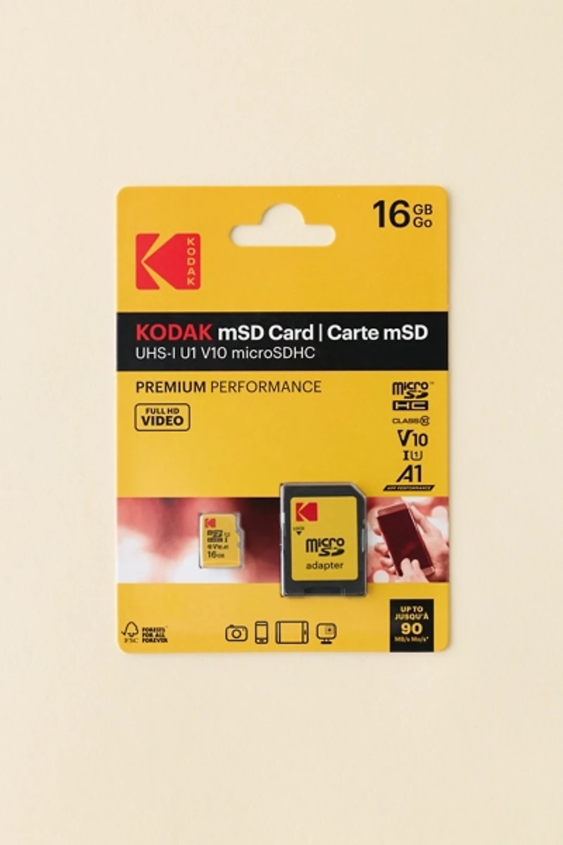 Kodak MicroSDHC 16 GB Memory Card