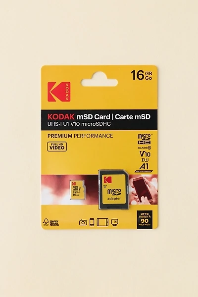 Kodak MicroSDHC 16 GB Memory Card