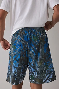 Mitchell & Ness Quiet Blaze MLB Los Angeles Dodgers Logo Camo Shorts