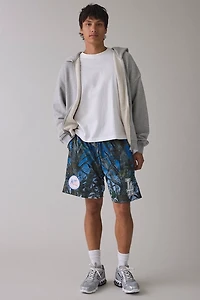Mitchell & Ness Quiet Blaze MLB Los Angeles Dodgers Logo Camo Shorts