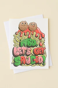 Yellow Owl Workshop Let's Get Sauced Birthday Card