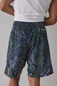 Mitchell & Ness Quiet Blaze MLB New York Yankees Logo Camo Shorts