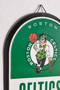 NBA Boston Celtics Tin Pill Wall Sign