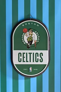 NBA Boston Celtics Tin Pill Wall Sign