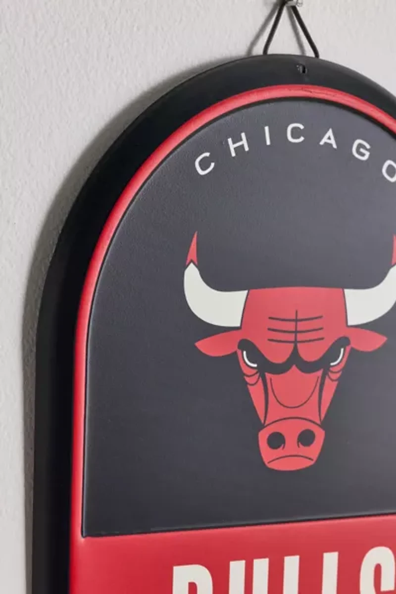 NBA Chicago Bulls Tin Pill Wall Sign