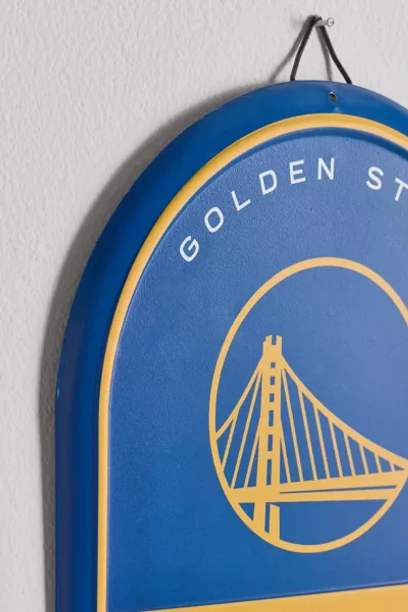 NBA Golden State Warriors Tin Pill Wall Sign
