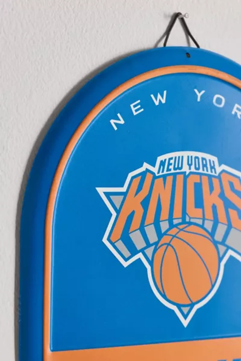 NBA New York Knicks Tin Pill Wall Sign