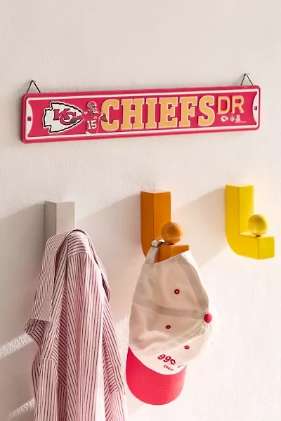 NFL Kansas City Chiefs Dr. Metal Street Sign