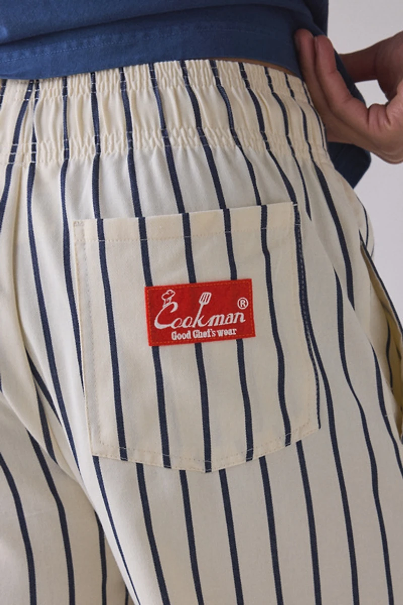 Cookman NLBM Brooklyn Eagles Striped Chef Pants