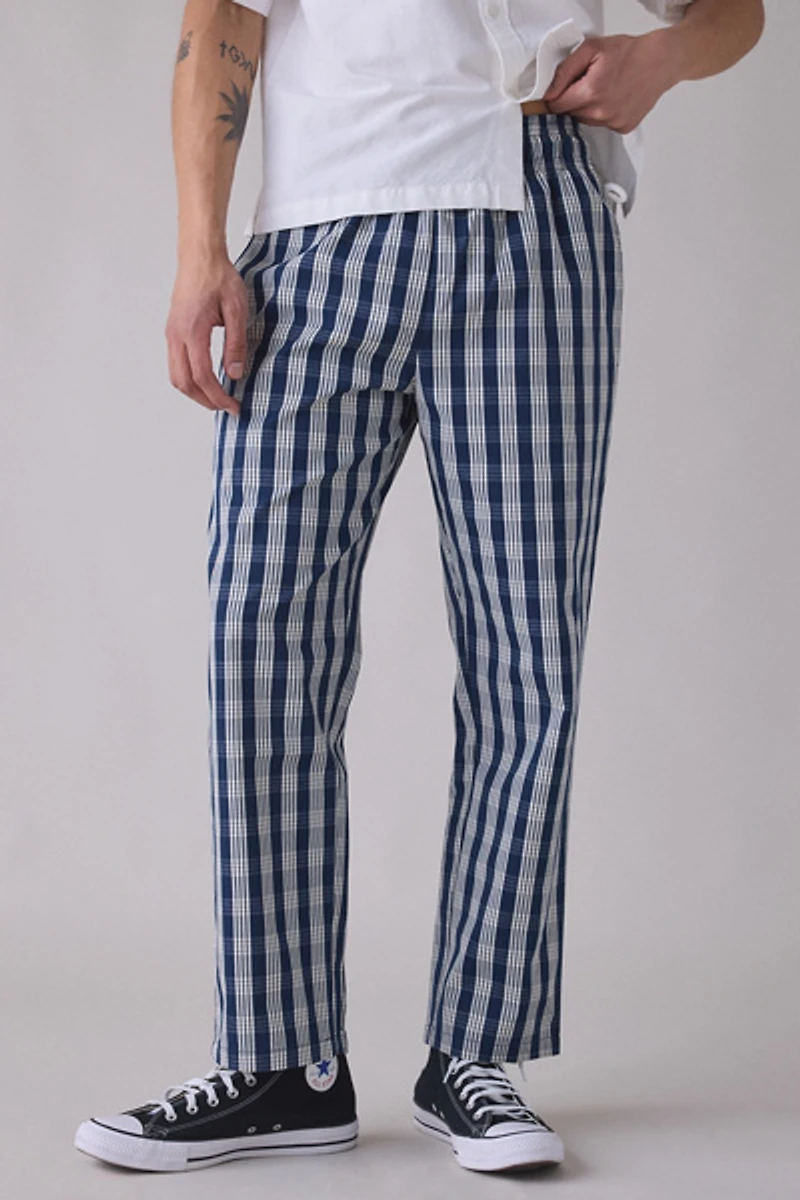 Cookman Semiwide Palaka Plaid Chef Pants