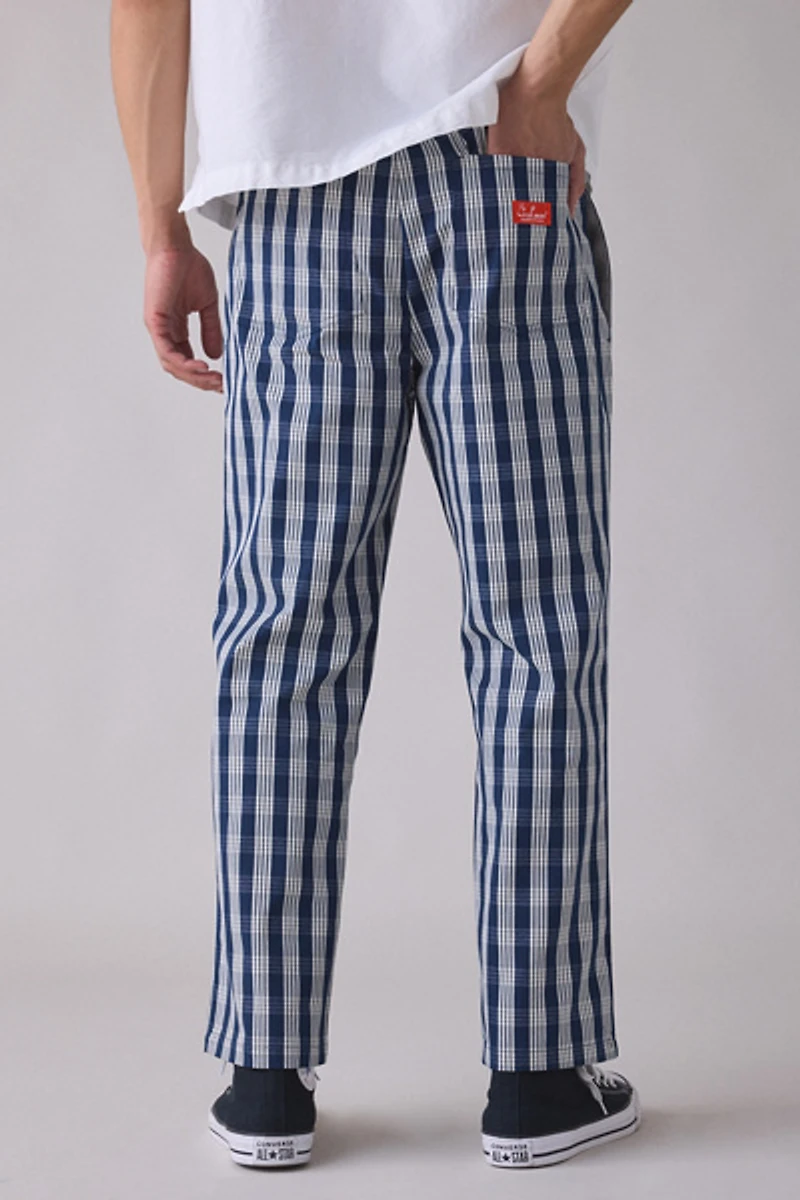Cookman Semiwide Palaka Plaid Chef Pants