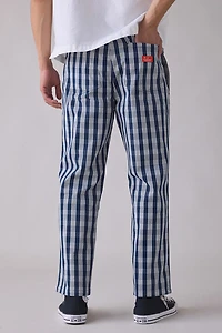 Cookman Semiwide Palaka Plaid Chef Pants