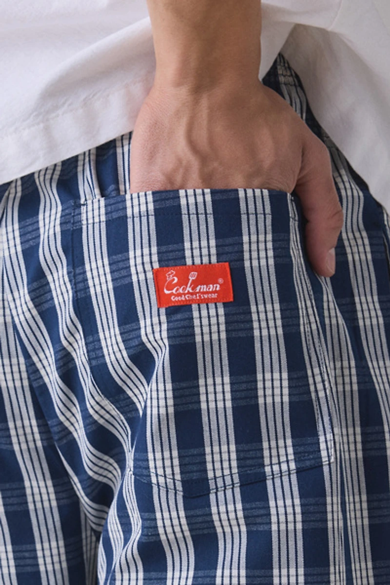 Cookman Semiwide Palaka Plaid Chef Pants